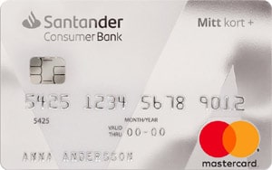 Santander Mitt Kort+