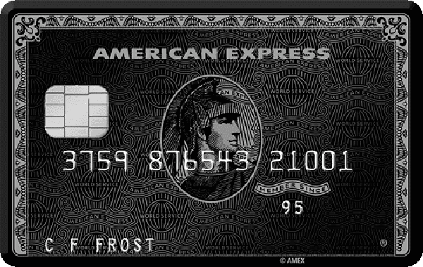 American Express Centurian - Black Card