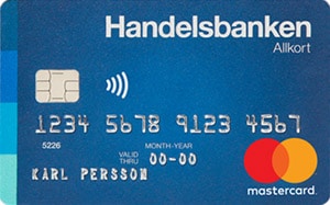 Handelsbanken Allkort Mastercard kreditkort